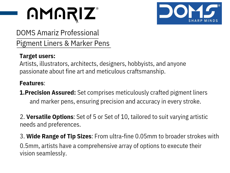 Doms Amariz Profesional Pigment Liner