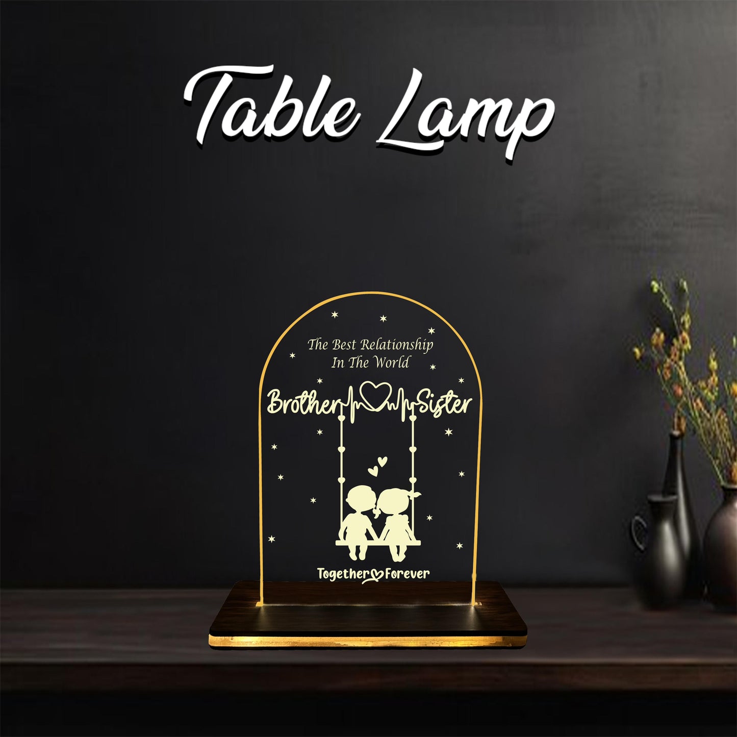 Led Table Lamp Brother Sister